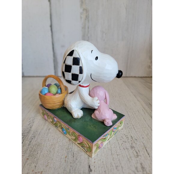 Jim Shore Easter surprises 6007938 Snoopy spring eggs Enesco - Picture 4 of 7